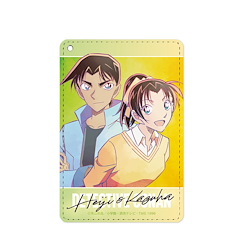 名偵探柯南 「服部平次 + 遠山和葉」Ani-Art 皮革證件套 Vol.8 Hattori Heiji & Toyama Kazuha Ani-Art Vol. 8 1 Pocket Pass Case【Detective Conan】