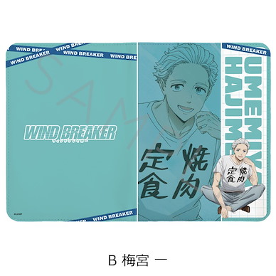 WIND BREAKER—防風少年— 「梅宮一」皮革醫藥手帳 Prescription Record Book Case B Umemiya Hajime【Wind Breaker】
