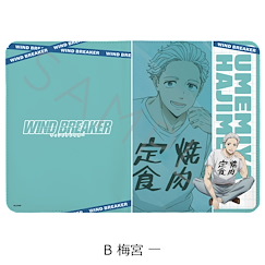 WIND BREAKER 「梅宮一」皮革醫藥手帳 Prescription Record Book Case B Umemiya Hajime【Wind Breaker】