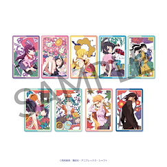 物語系列 透明咭 花札柄 (9 個入) Charaditional Toy Series Hanafuda Pattern Clear Card (9 Pieces)【Monogatari Series】