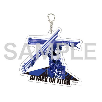 進擊的巨人 「米卡莎」MANGEKYO 亞克力匙扣 Deka Acrylic Key Chain 02 Mikasa (MANGEKYO)【Attack on Titan】