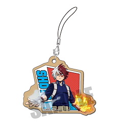 我的英雄學院 「轟焦凍」木札掛飾 Kifuda Strap Todoroki Shoto【My Hero Academia】