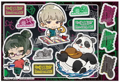 咒術迴戰 「禪院真希 + 狗卷棘 + 胖達」夏休Ver. 貼紙 Sticker Zen'in Maki & Inumaki Toge & Panda Summer Vacation Ver.【Jujutsu Kaisen】