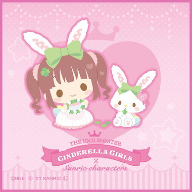 偶像大師 灰姑娘女孩 「緒方智繪里」Sanrio 系列 小手帕 Mini Towel Sanrio Characters Chieri Ogata【The Idolm@ster Cinderella Girls】