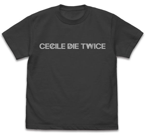 龍與魔女 : 日版 (大碼)「CECILE DIE TWICE」墨黑色 T-Shirt