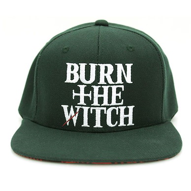 龍與魔女 「BURN THE WITCH」刺繡 Cap帽 Flat Visor【Burn the Witch】