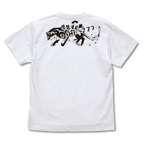 新世紀福音戰士 : 日版 (中碼)「2號機」獸化 第4形態 白色 T-Shirt