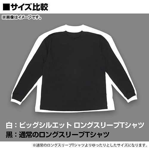 鬼滅之刃 : 日版 (加大)「煉獄杏壽郎」寬鬆 長袖 白色 T-Shirt