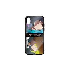寒蟬鳴泣之時 「古手梨花 + 北条沙都子」iPhone [X, Xs] 強化玻璃 手機殼 Rika & Satoko When They Cry Tempered Glass iPhone Case/X, Xs【Higurashi When They Cry】