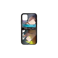 寒蟬鳴泣之時 「古手梨花 + 北条沙都子」iPhone [XR, 11] 強化玻璃 手機殼 Rika & Satoko When They Cry Tempered Glass iPhone Case/XR, 11【Higurashi When They Cry】