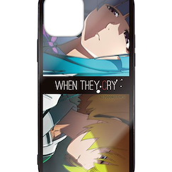 寒蟬鳴泣之時 「古手梨花 + 北条沙都子」iPhone [12, 12Pro] 強化玻璃 手機殼 Rika & Satoko When They Cry Tempered Glass iPhone Case/12, 12 Pro【Higurashi When They Cry】