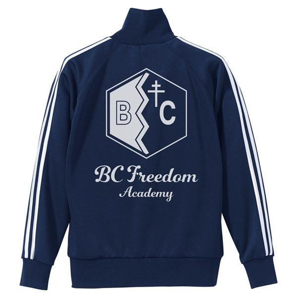 少女與戰車 : 日版 (大碼)「BC自由學園」深藍×白 球衣