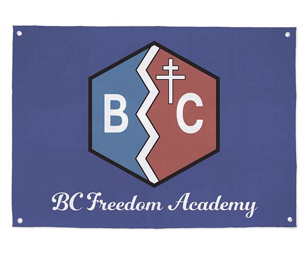 少女與戰車 : 日版 「BC自由學園」校旗