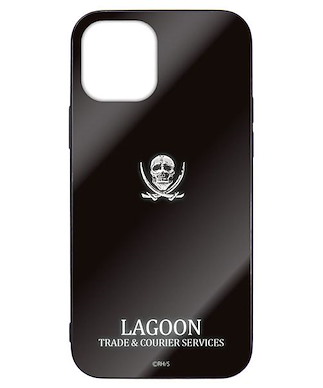 黑礁 「黑礁商會」iPhone [12, 12Pro] 強化玻璃 手機殼 Lagoon Company Tempered Glass iPhone Case /12, 12Pro【Black Lagoon】
