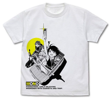 未分類 (中碼)「mono」1卷封面插圖 白色 T-Shirt mono T-Shirt /WHITE-M