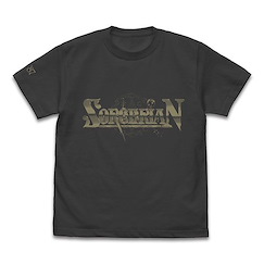魔界歷險 (大碼)「SORCERIAN」墨黑色 T-Shirt Logo T-Shirt /SUMI-L【Sorcerian】