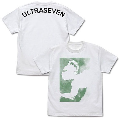 超人系列 (中碼)「超人七號」白色 T-Shirt Ultraseven Silhouette T-Shirt /WHITE-M【Ultraman Series】