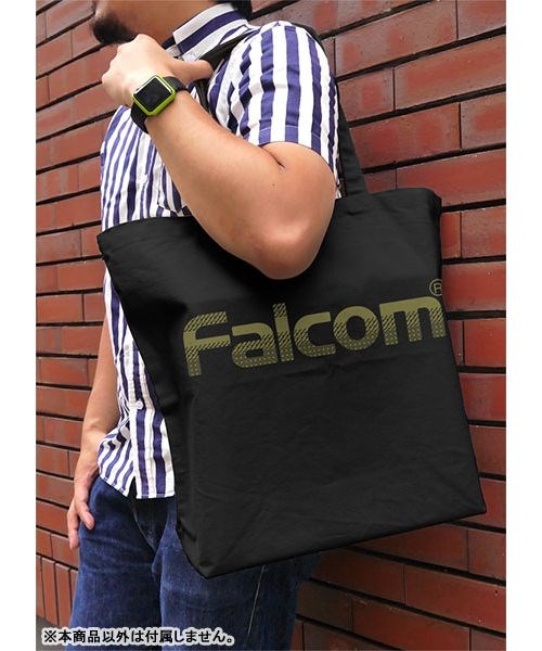 日本Falcom : 日版 黑色 大容量 手提袋