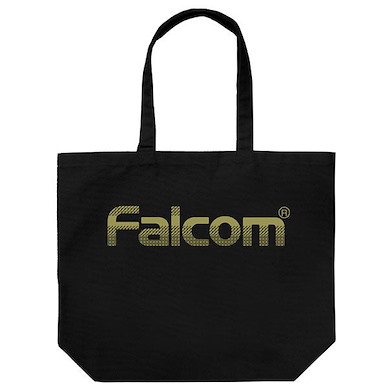 日本Falcom 黑色 大容量 手提袋 Large Tote Bag /BLACK【Nihon Falcom】