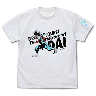 勇者鬥惡龍系列 (中碼)「達伊」達爾大冒險 白色 T-Shirt Dai T-Shirt /WHITE-M【Dragon Quest】