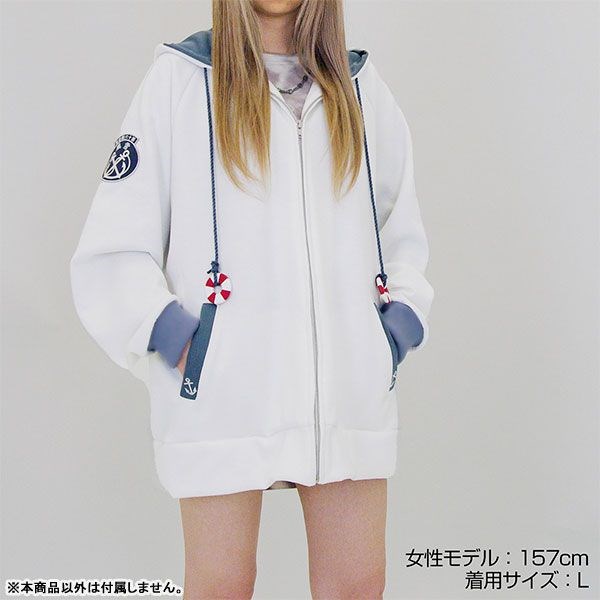 艦隊 Collection -艦Colle- : 日版 (中碼)「雪風」水著mode 連帽衫