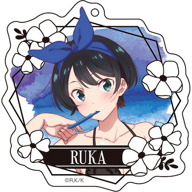 出租女友 「更科瑠夏」家居服 亞克力匙扣 New Illustration Acrylic Key Chain (3) Ruka Sarashina Room Wear ver.【Rent-A-Girlfriend】