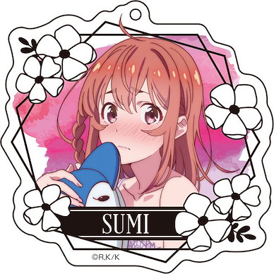 出租女友 「櫻澤墨」家居服 亞克力匙扣 New Illustration Acrylic Key Chain (4) Sumi Sakurasawa Room Wear ver.【Rent-A-Girlfriend】