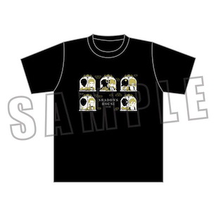 影宅 (大碼) 黑色 T-Shirt Image T-Shirt【Shadows House】