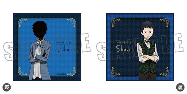 影宅 「喬恩 + 尚恩」雙面小手帕 Double-sided Towel John / Shaun【Shadows House】