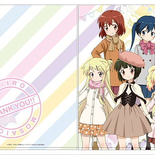 黃金拼圖 「劇場版 黃金拼圖Thank you!!」A4 文件套 A 款 Thank you!! A4 Clear File Group A【Kin-iro Mosaic】