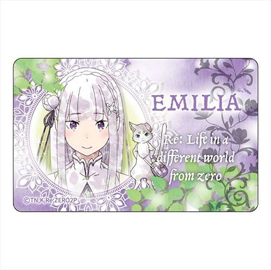 Re：從零開始的異世界生活 「艾米莉婭」葉隙流光藝術 IC 咭貼紙 Komorebi Art IC Card Sticker Emilia【Re:Zero】