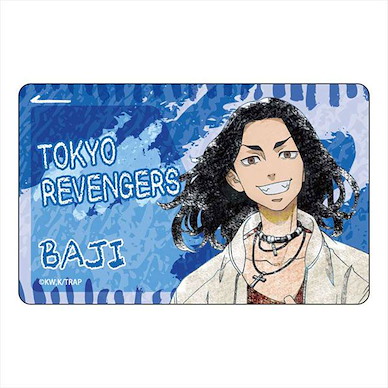 東京復仇者 「場地圭介」蠟筆藝術 IC 咭貼紙 Pastel Crayon Art IC Card Sticker Keisuke Bachi【Tokyo Revengers】
