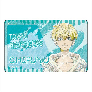 東京復仇者 「松野千冬」蠟筆藝術 IC 咭貼紙 Pastel Crayon Art IC Card Sticker Chifuyu Matsuno【Tokyo Revengers】