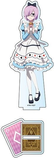 Fate系列 「Shielder (Mash Kyrielight)」愛麗絲夢遊仙境Ver. 亞克力企牌 Fate/Grand Carnival Acrylic Figure Mash Kyrielight Alice in Wonderland ver.【Fate Series】