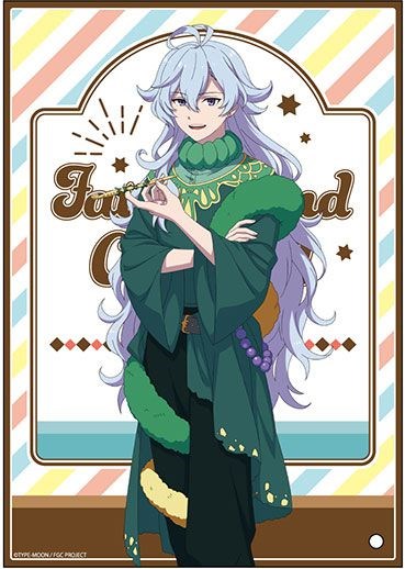 Fate系列 「Caster (梅林)」愛麗絲夢遊仙境Ver. 小型亞克力藝術板 Fate/Grand Carnival Mini Acrylic Art Merlin Alice in Wonderland ver.【Fate Series】