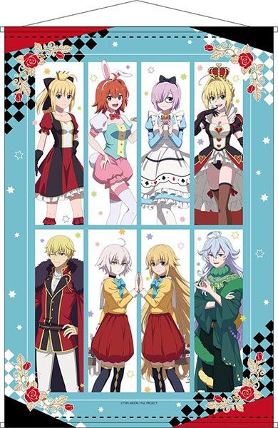 Fate系列 : 日版 「Fate/Grand Carnival」愛麗絲夢遊仙境Ver. B2 掛布