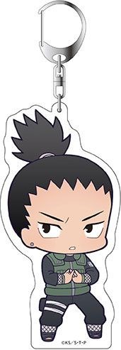 火影忍者系列 「奈良鹿丸」結印ver. 匙扣 Deka Key Chain Shikamaru Nara PuniChara Contract Seal ver.【Naruto】
