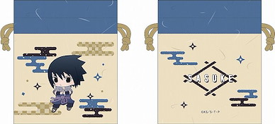 火影忍者系列 「宇智波佐助」結印ver. 索繩小物袋 Drawstring Bag Sasuke Uchiha PuniChara Contract Seal ver.【Naruto】