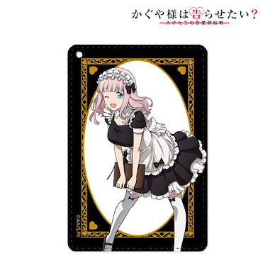 輝夜姬想讓人告白 「藤原千花」女僕 & 管家 Ver. 證件套 New Illustration Chika Fujiwara Maid & Butler ver. 1-Pocket Pass Case【Kaguya-sama: Love Is War】
