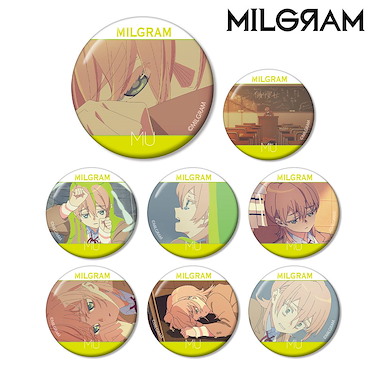 MILGRAM -米爾格倫- 「ムウ」MV 收藏徽章 (8 個入) Music Video Can Badge Mu After Pain (8 Pieces)【MILGRAM】