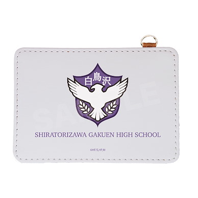 排球少年!! 「白鳥澤學園」皮革 證件套 Leather Pass Case 22 Shiratorizawa Gakuen High School【Haikyu!!】