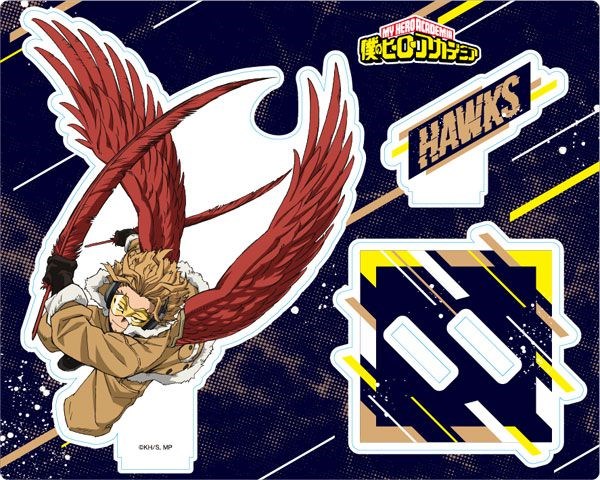 我的英雄學院 : 日版 「霍克斯」動畫5期 Ver. 戰鬥 亞克力企牌