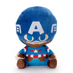 Marvel系列 「美國隊長」MARVEL xBuddies (S Size) 坐著公仔 (頭套可脫) MARVEL xBuddies Plush with Mask (S Size) Steve Rogers (Captain America)【Marvel Series】