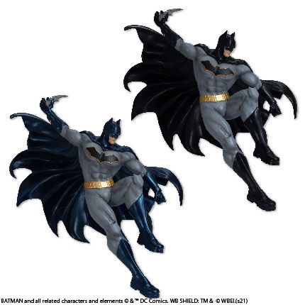 蝙蝠俠 (DC漫畫) : 日版 DC 全力造形「蝙蝠俠」BLACK Ver.