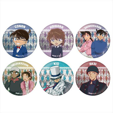 名偵探柯南 收藏徽章 A (6 個入) Metallic Can Badge A (6 Pieces)【Detective Conan】