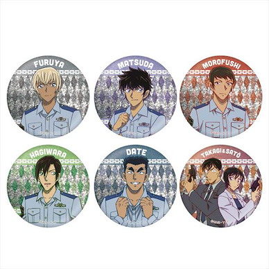 名偵探柯南 收藏徽章 B (6 個入) Metallic Can Badge B (6 Pieces)【Detective Conan】