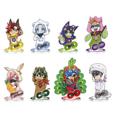 SK∞ 亞克力企牌 動物外套Ver. (8 個入) Acrylic Stand (8 Pieces)【SK8 the Infinity】