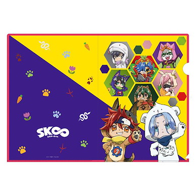 SK∞ A4 文件套 動物外套Ver. Clear File SD Part【SK8 the Infinity】