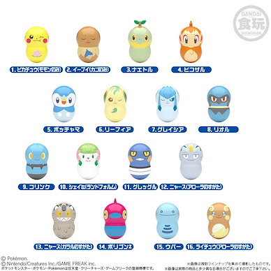 寵物小精靈系列 COO'NUTS 不倒翁公仔 (14 個入) COO'NUTS 6 (14 Pieces)【Pokémon Series】