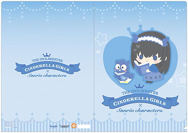 偶像大師 灰姑娘女孩 「鷺澤文香」Sanrio 系列 A4 文件套 Clear File Sanrio Characters Fumika Sagisawa【The Idolm@ster Cinderella Girls】